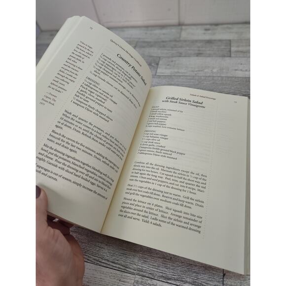 Quiveys Grove Heritage Cookbook Margaret Guthrie 1994 1st Edition 1st Print USED - Picture 5 of 16